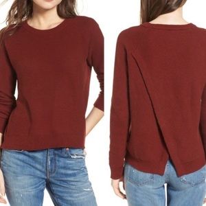 Madewell Province Crossback Knit Sweater (S)